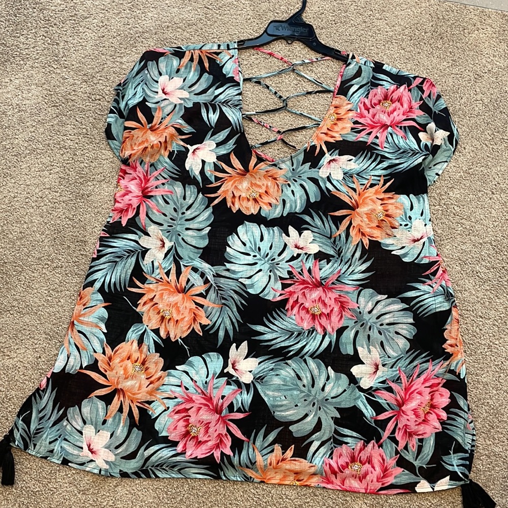 Kona Sol swimsuit coverup, 2X